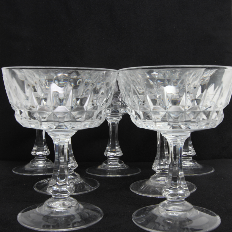 Set of Crystal Coupes