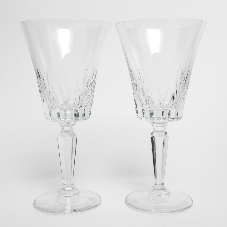 Pair of Crystal Wine Glasses