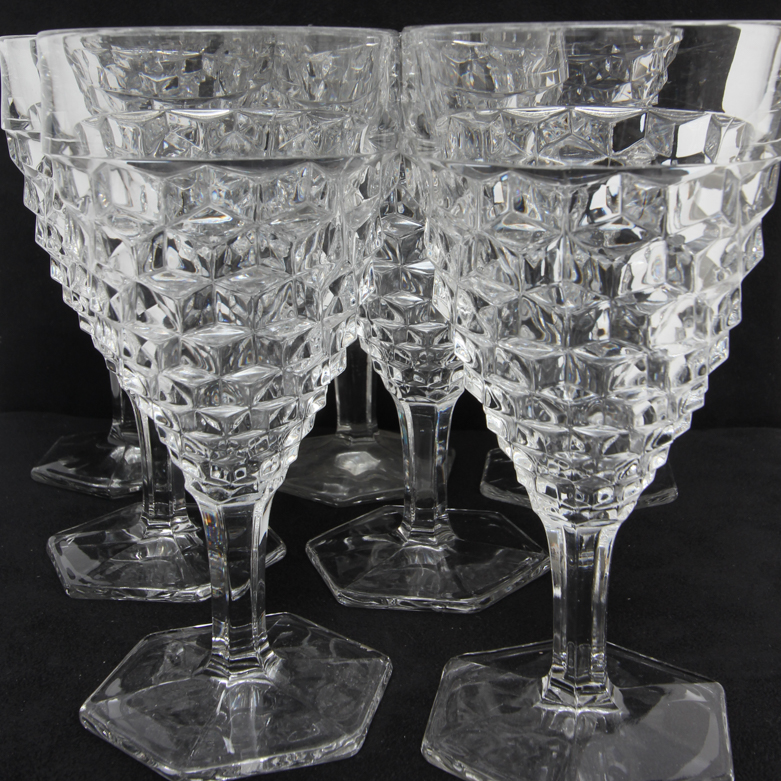 Collection of Fostoria "American" Stemwware