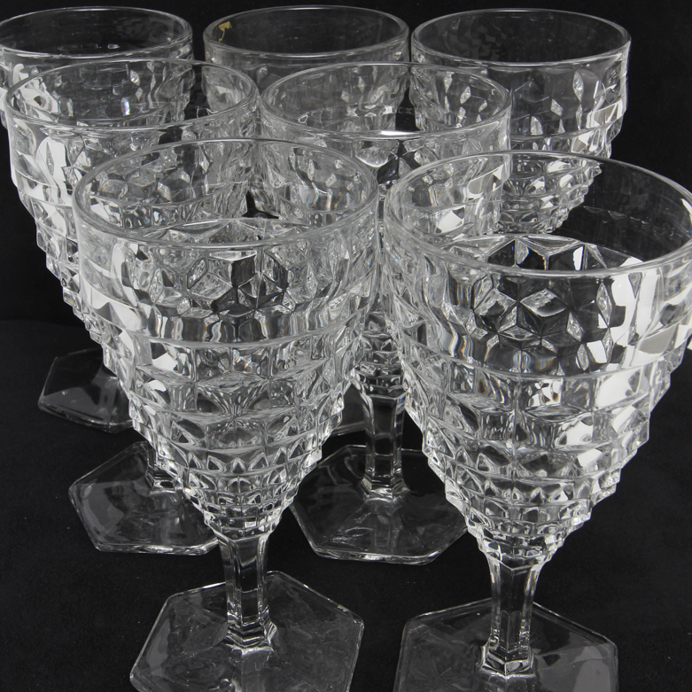 Collection of Fostoria "American" Stemwware