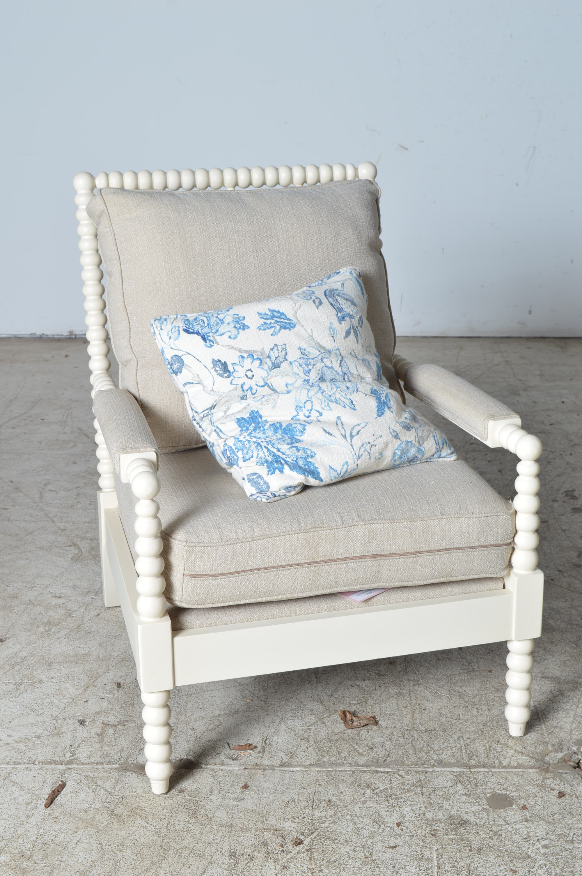 Birch Lane Wooden Armchairs with Side Table