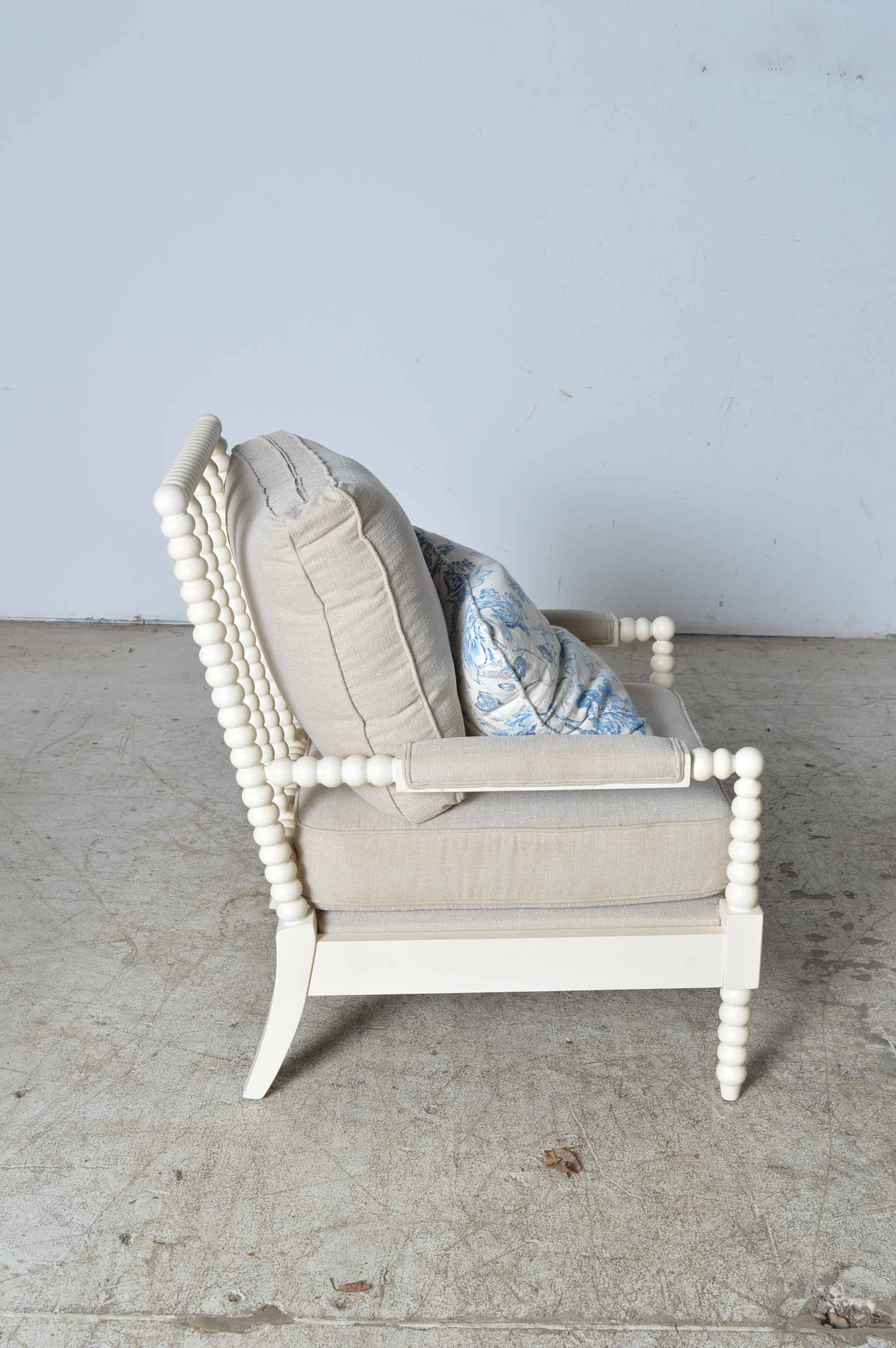 Birch Lane Wooden Armchairs with Side Table