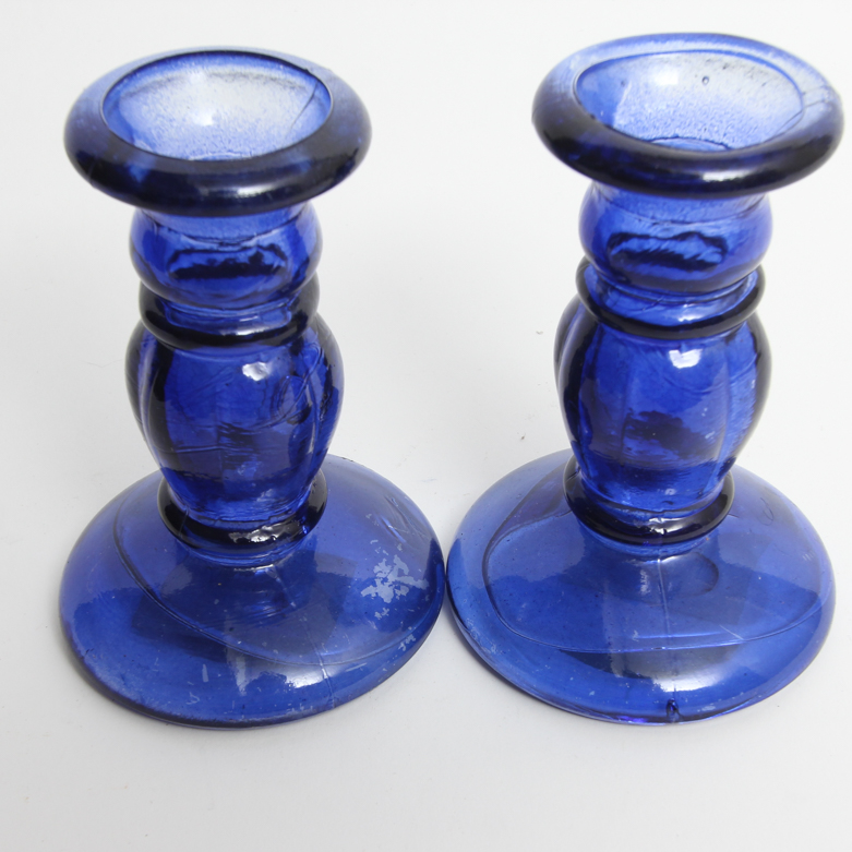 Collection of Cobalt Glassware