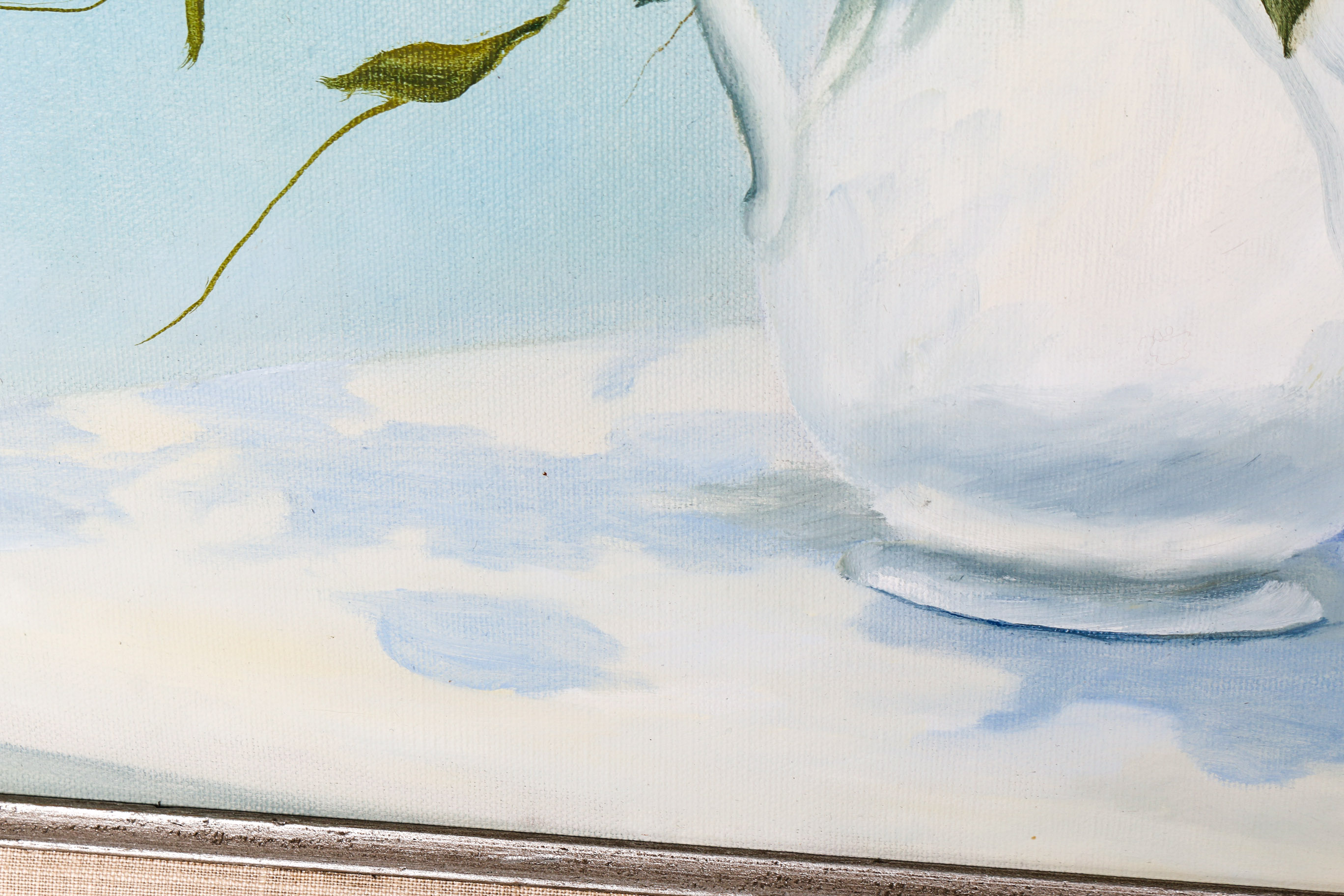 Framed Oil Painting on Canvas by Jean Steadman