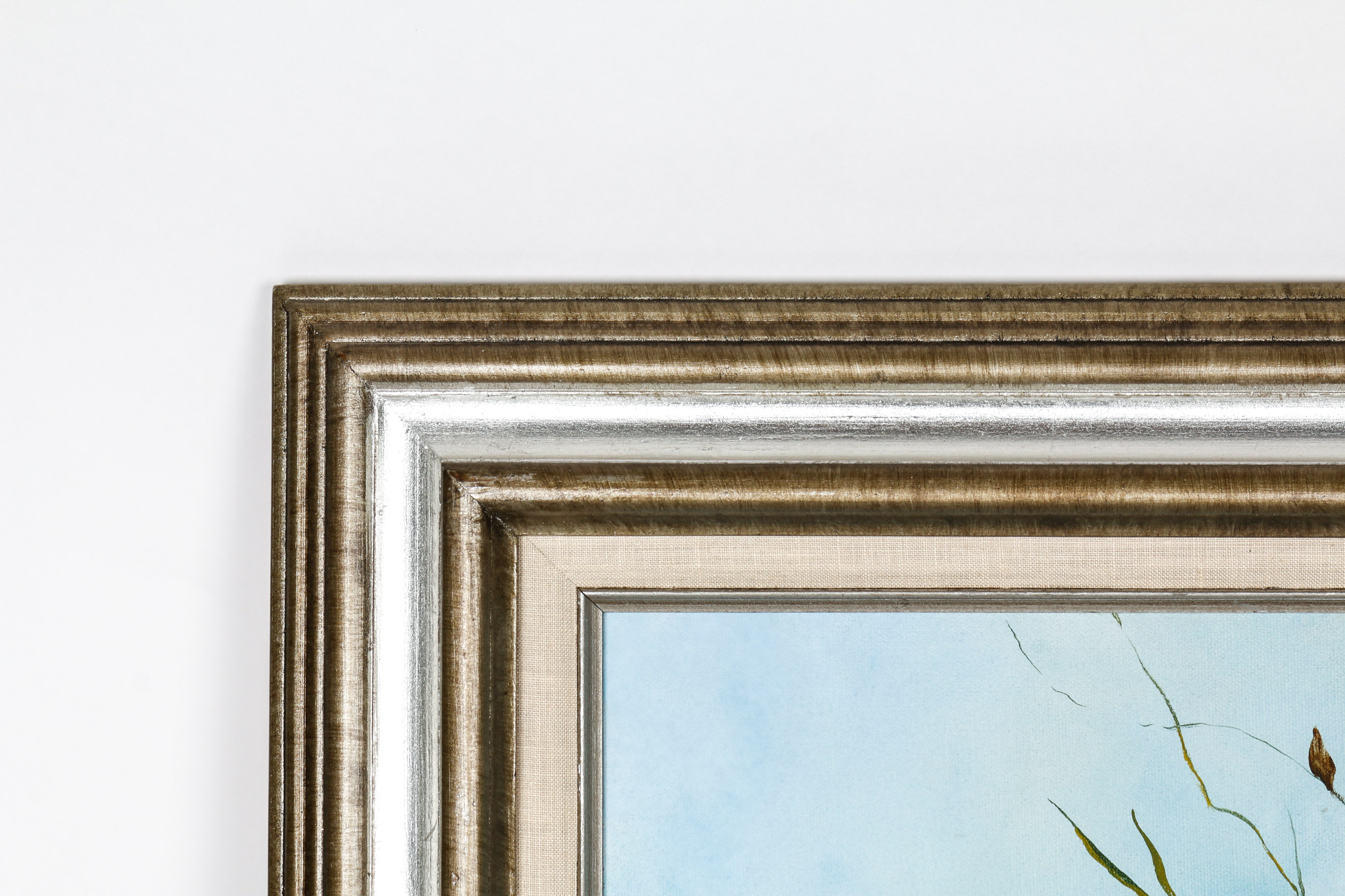 Framed Oil Painting on Canvas by Jean Steadman