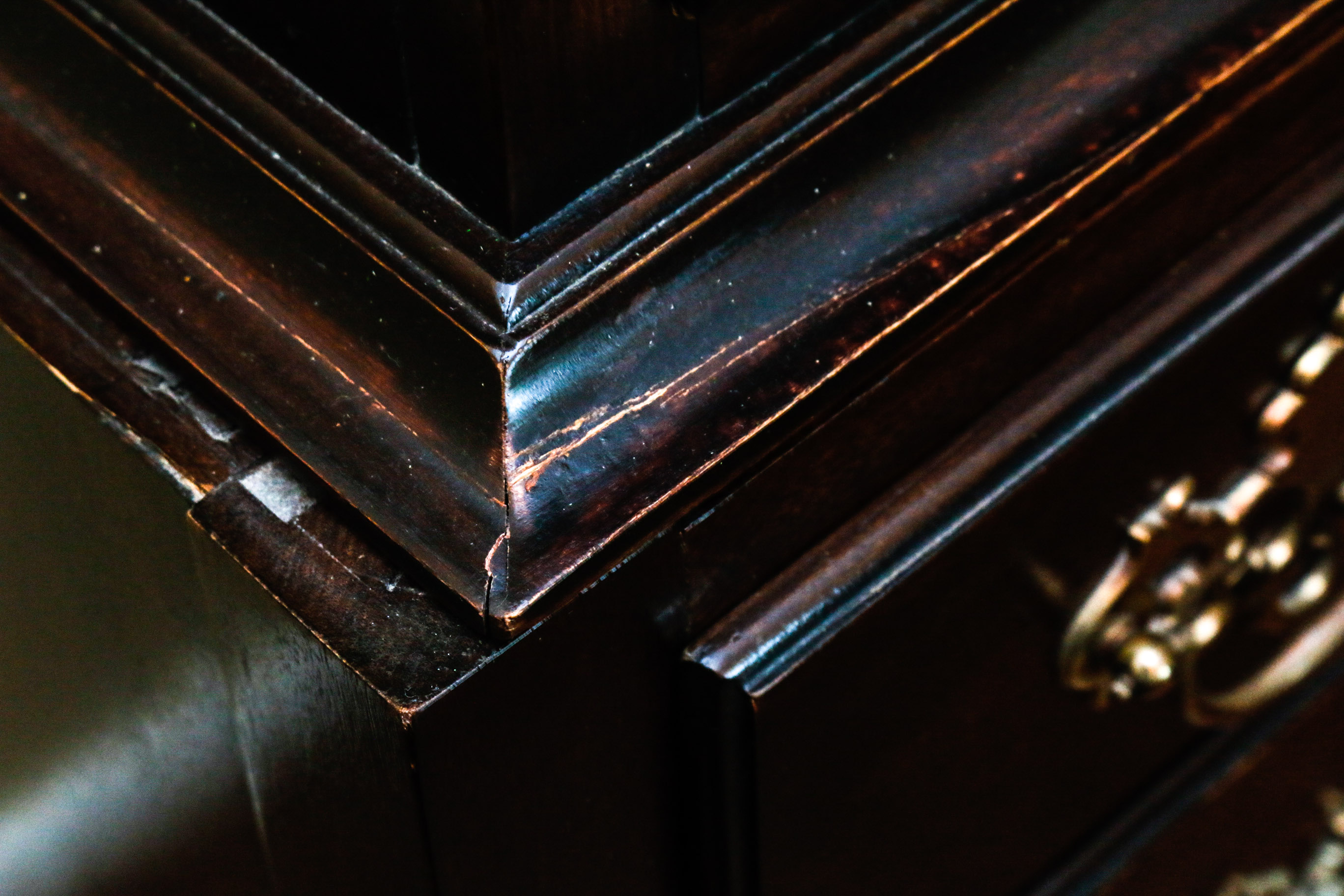 Federal Style Mahogany Highboy Chest of Drawers by Drexel