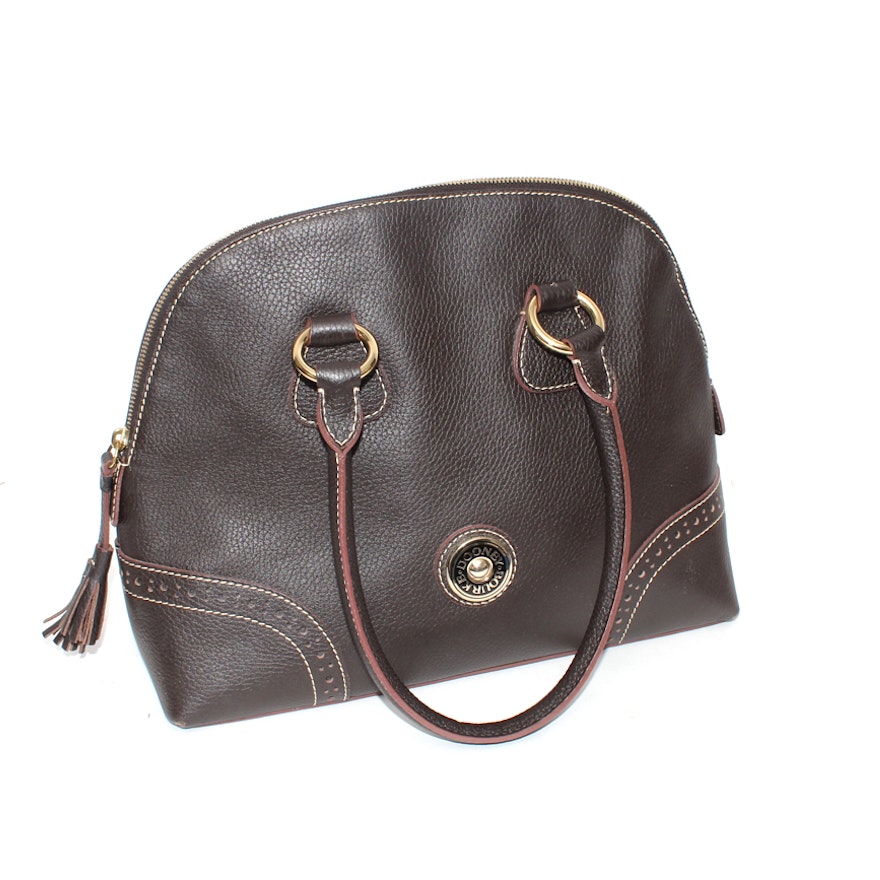 Umber Brown Dooney & Bourke Shoulder Bag