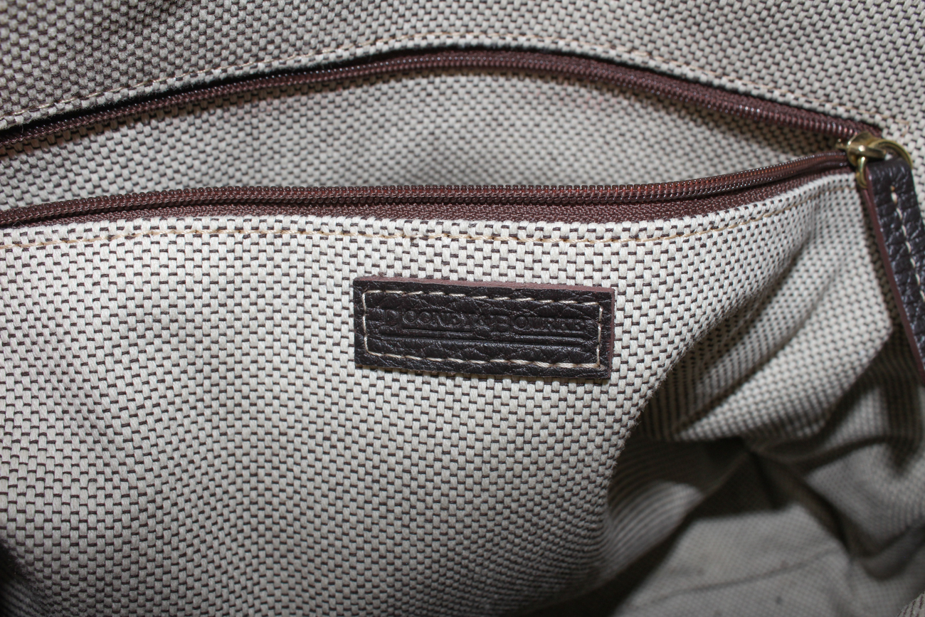 Umber Brown Dooney & Bourke Shoulder Bag