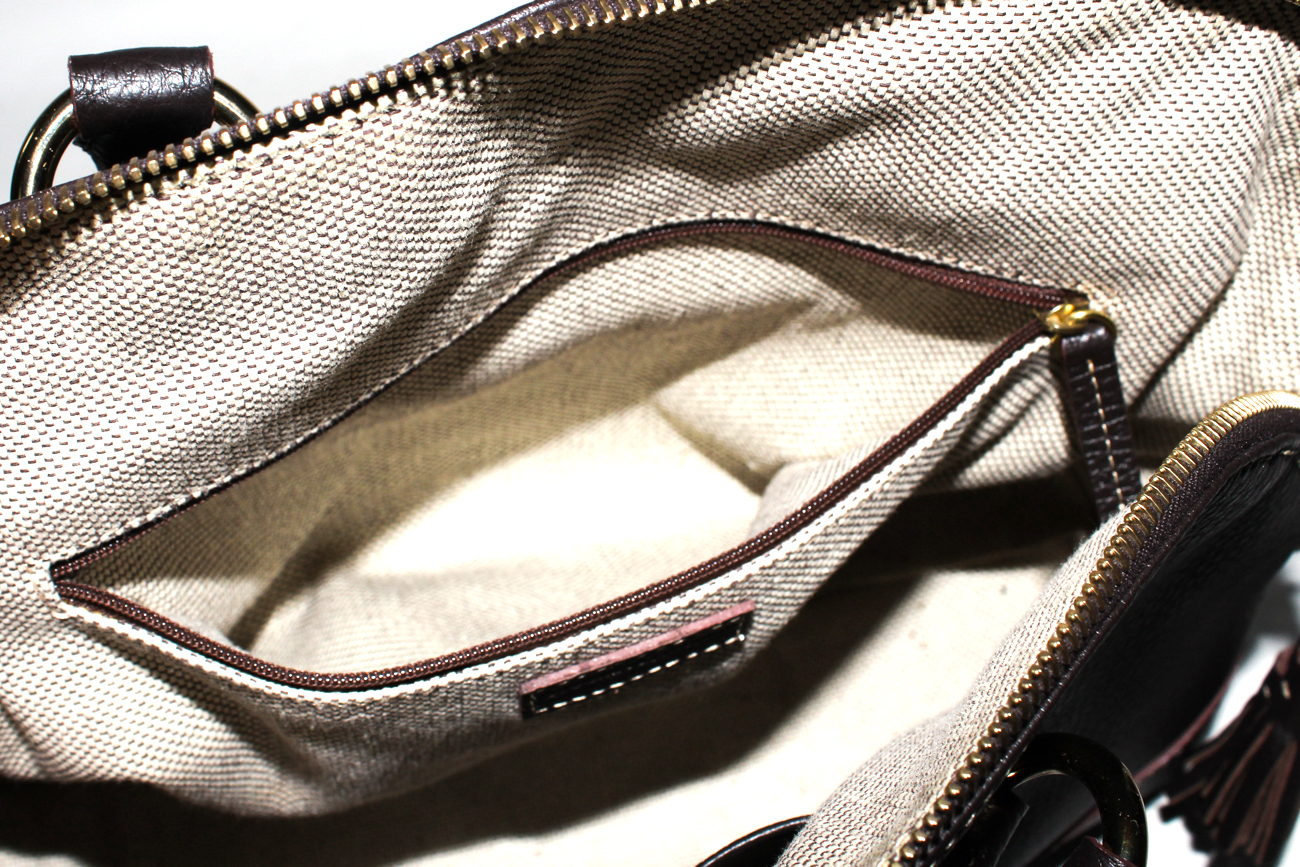 Umber Brown Dooney & Bourke Shoulder Bag