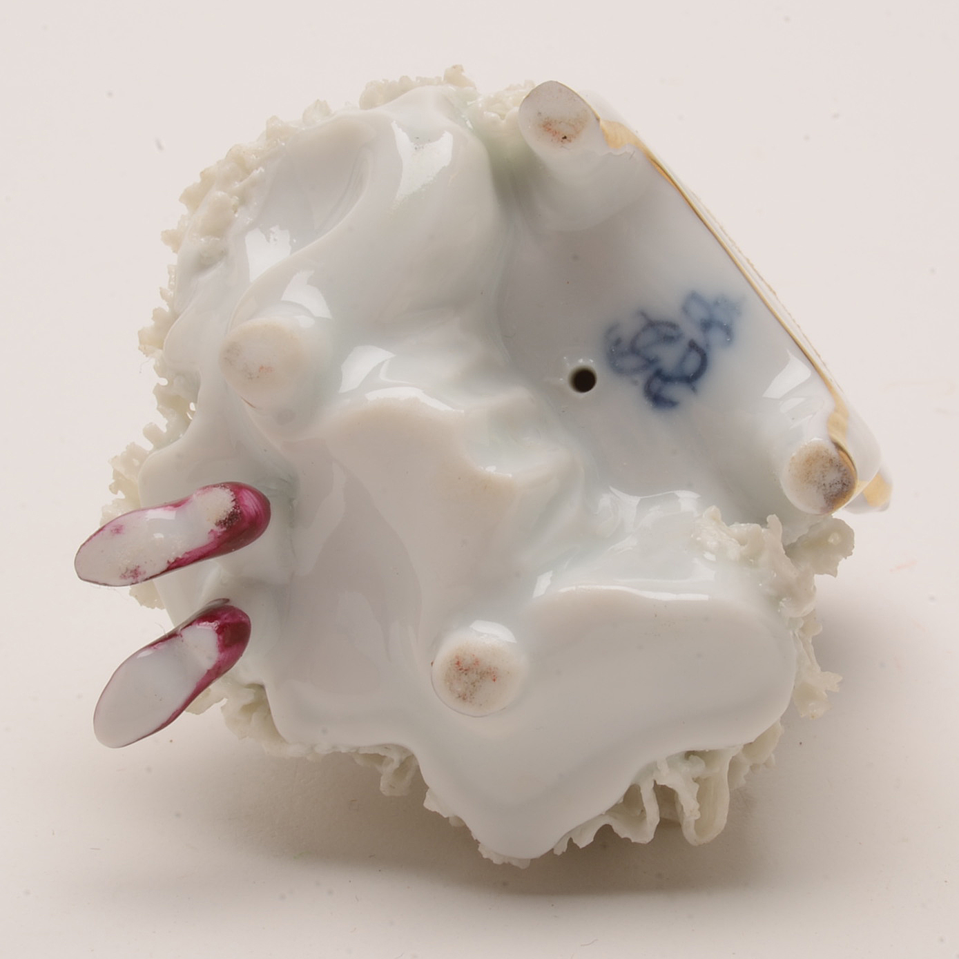 Miniature Porcelain Figure in Dresden Style