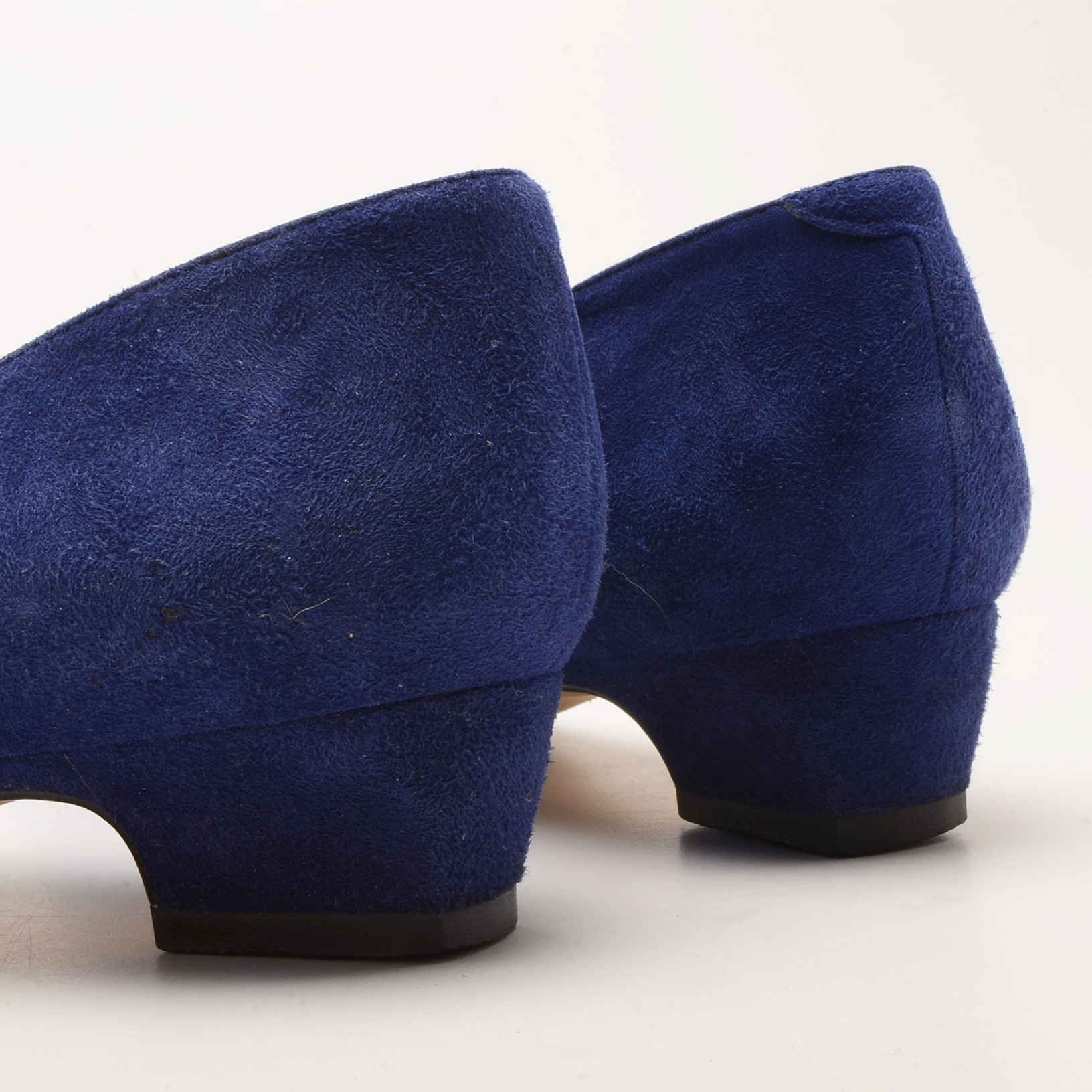 Two Pairs of Women's Vintage Suede Shoes