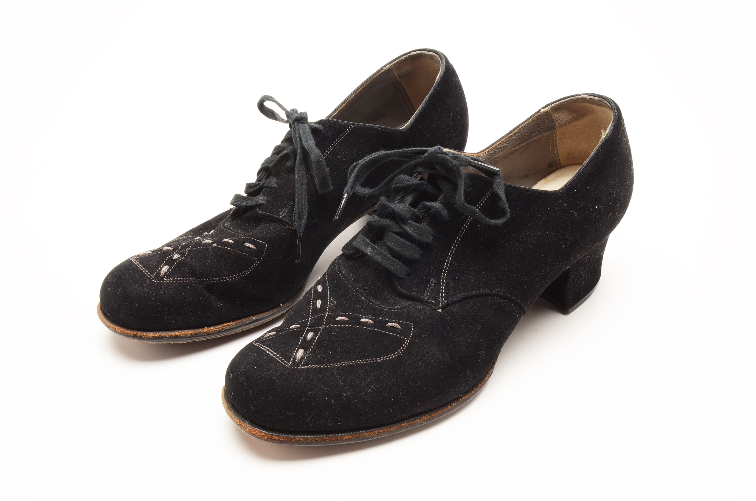 Assortment of Women's Vintage Heeled Oxfords