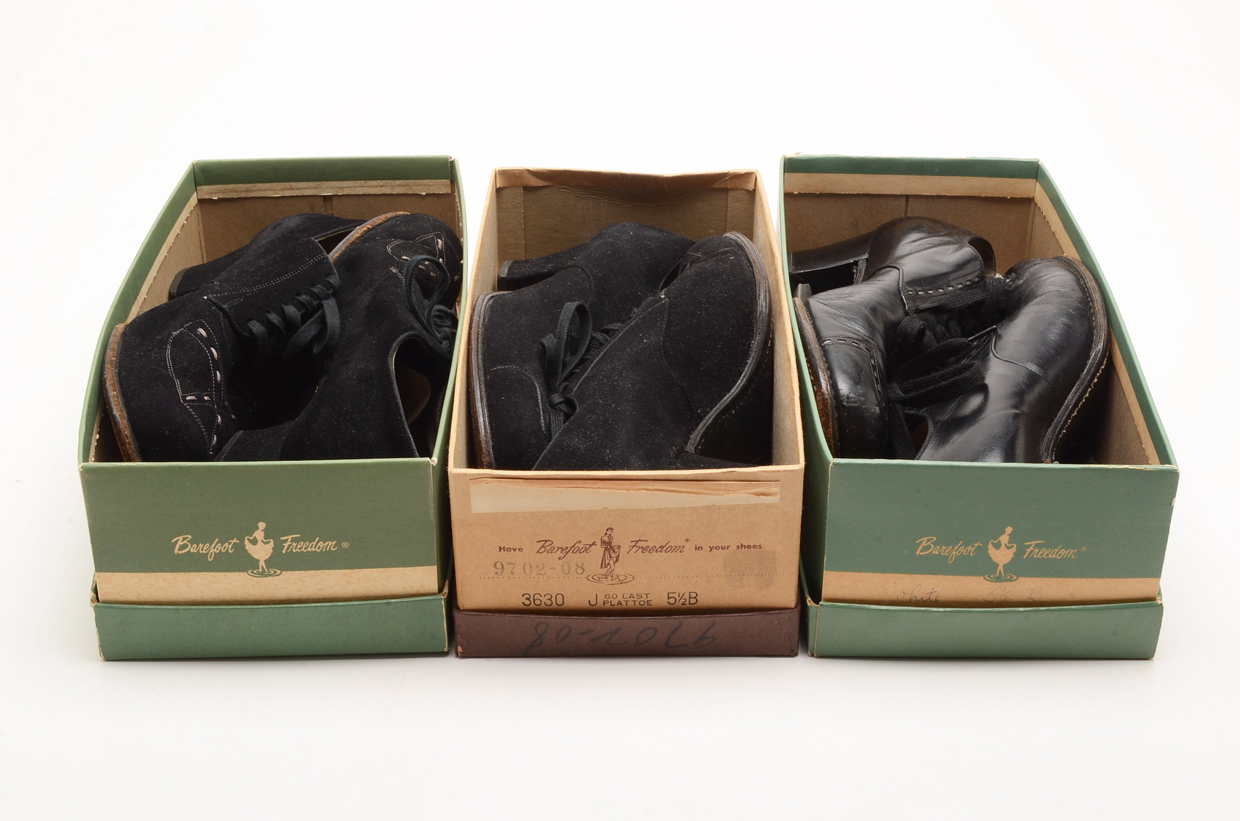 Assortment of Women's Vintage Heeled Oxfords