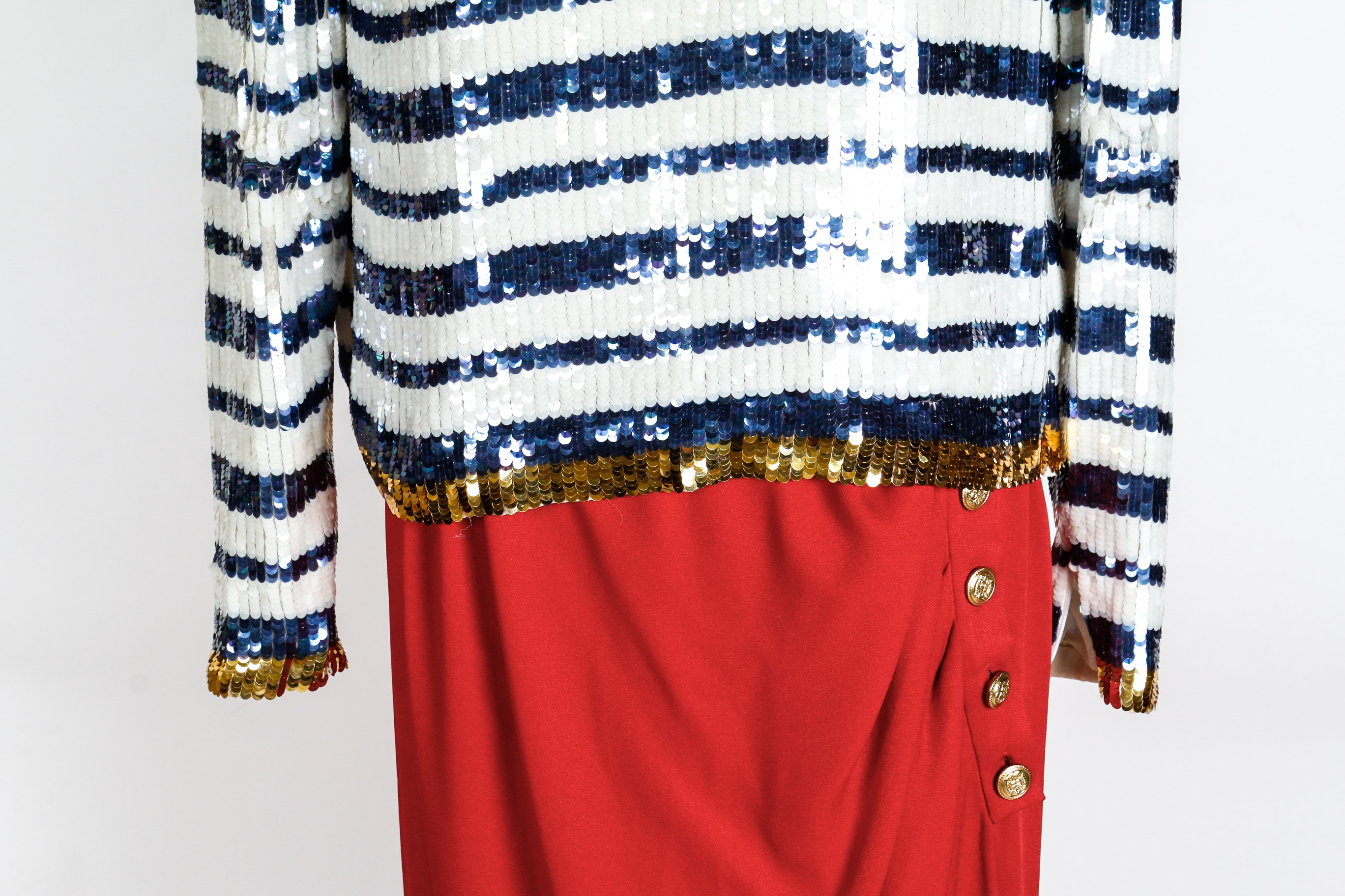 Vintage Miss O by Oscar de la Renta Skirt Set