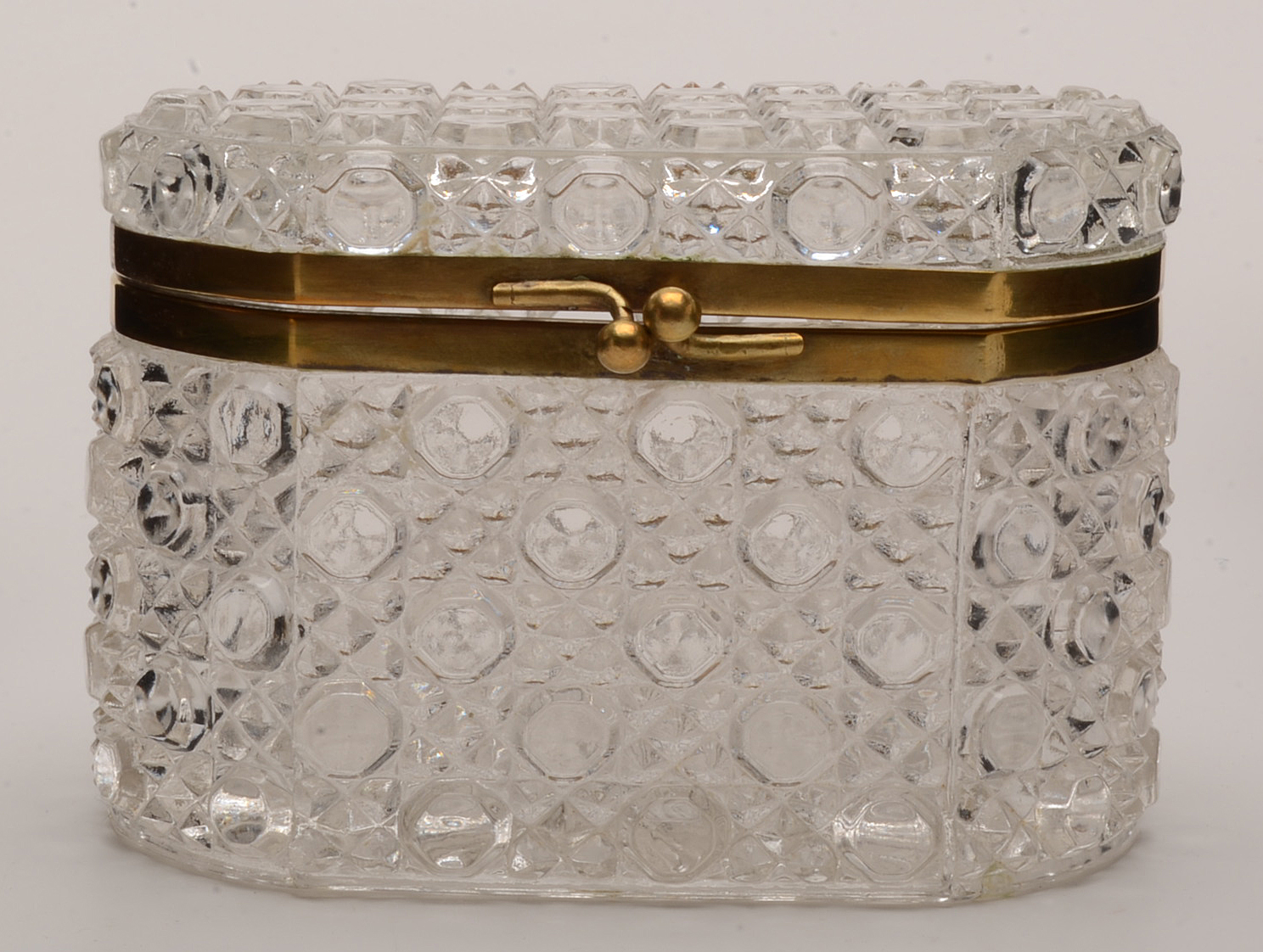 Signed Lalique "Leaping Fish" Ring Dish and Hinged Glass Box