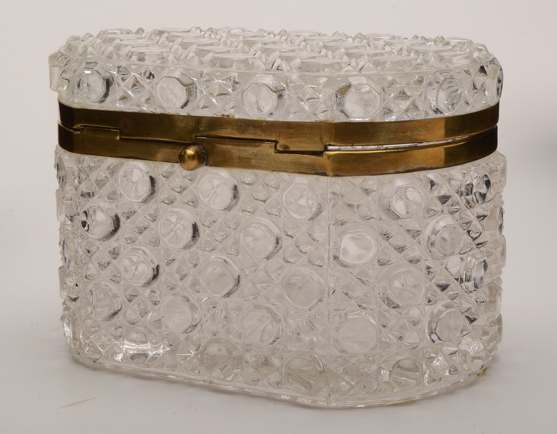 Signed Lalique "Leaping Fish" Ring Dish and Hinged Glass Box