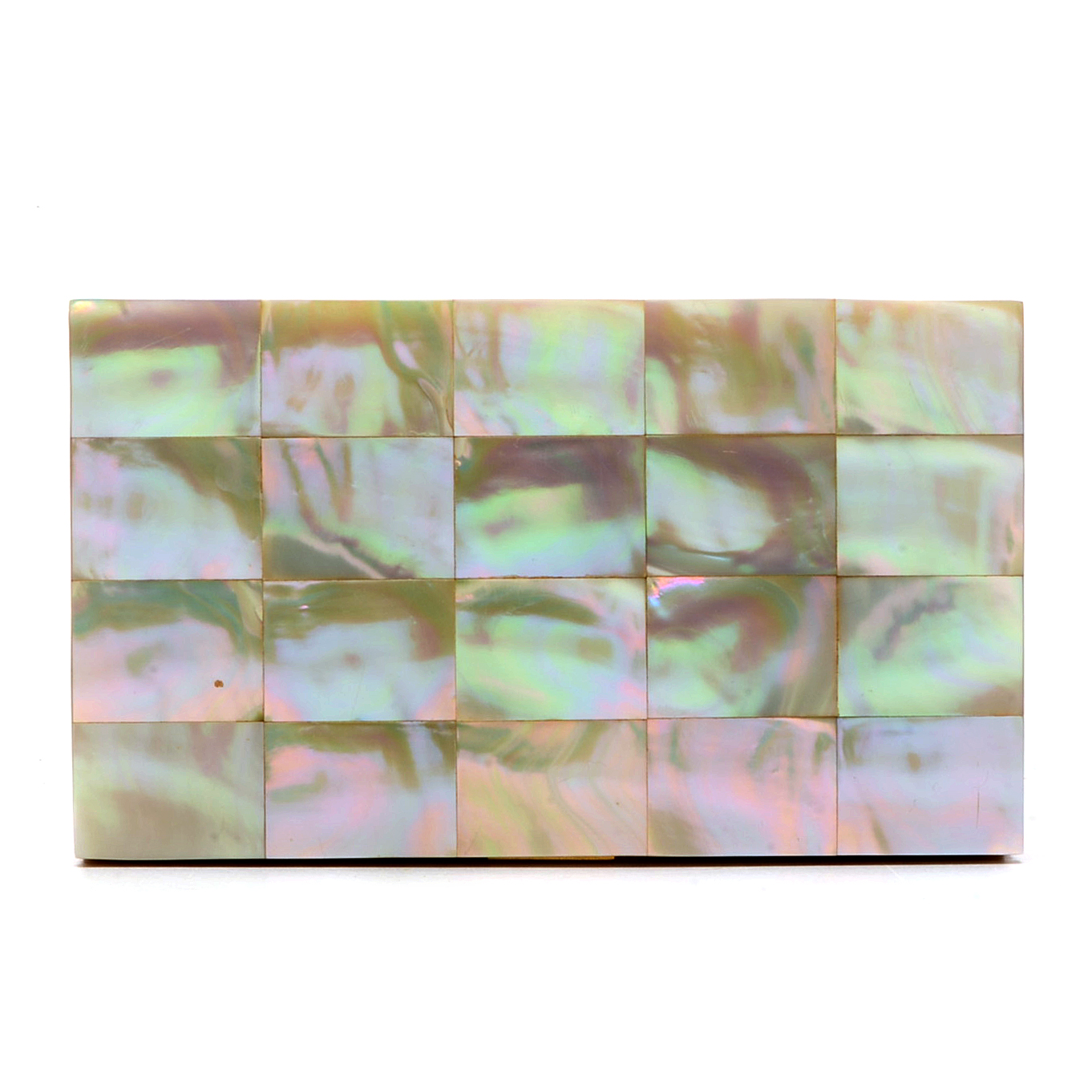 Evans Company Mother of Pearl Double Sided Compact