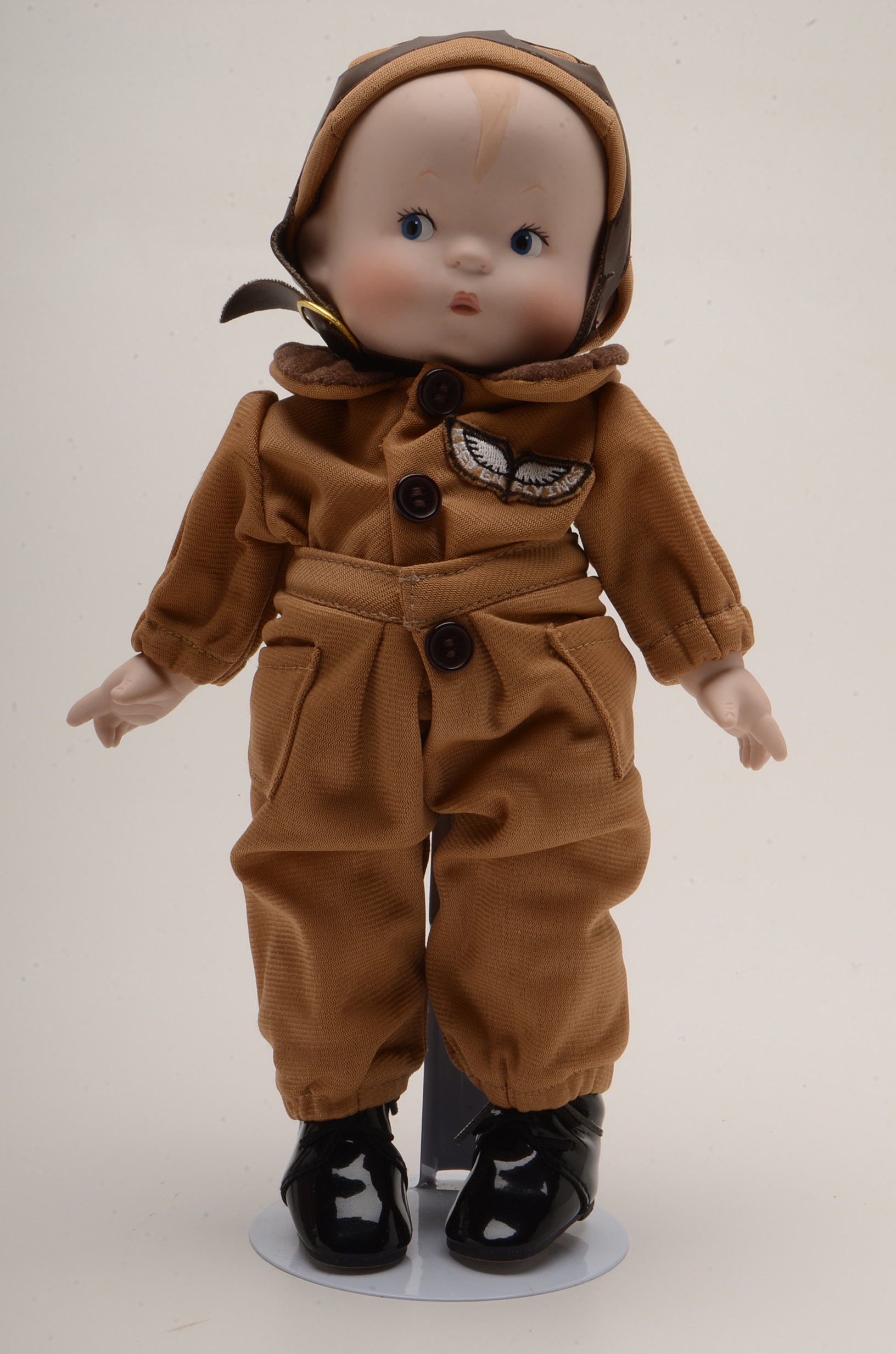 Effanbee "Skippy Aviator" and "Baby Brother" Dolls