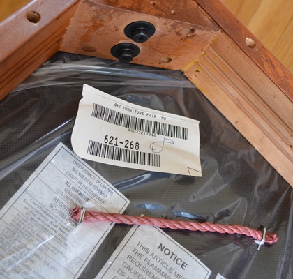 Upholstered Seat Wood Side Chair