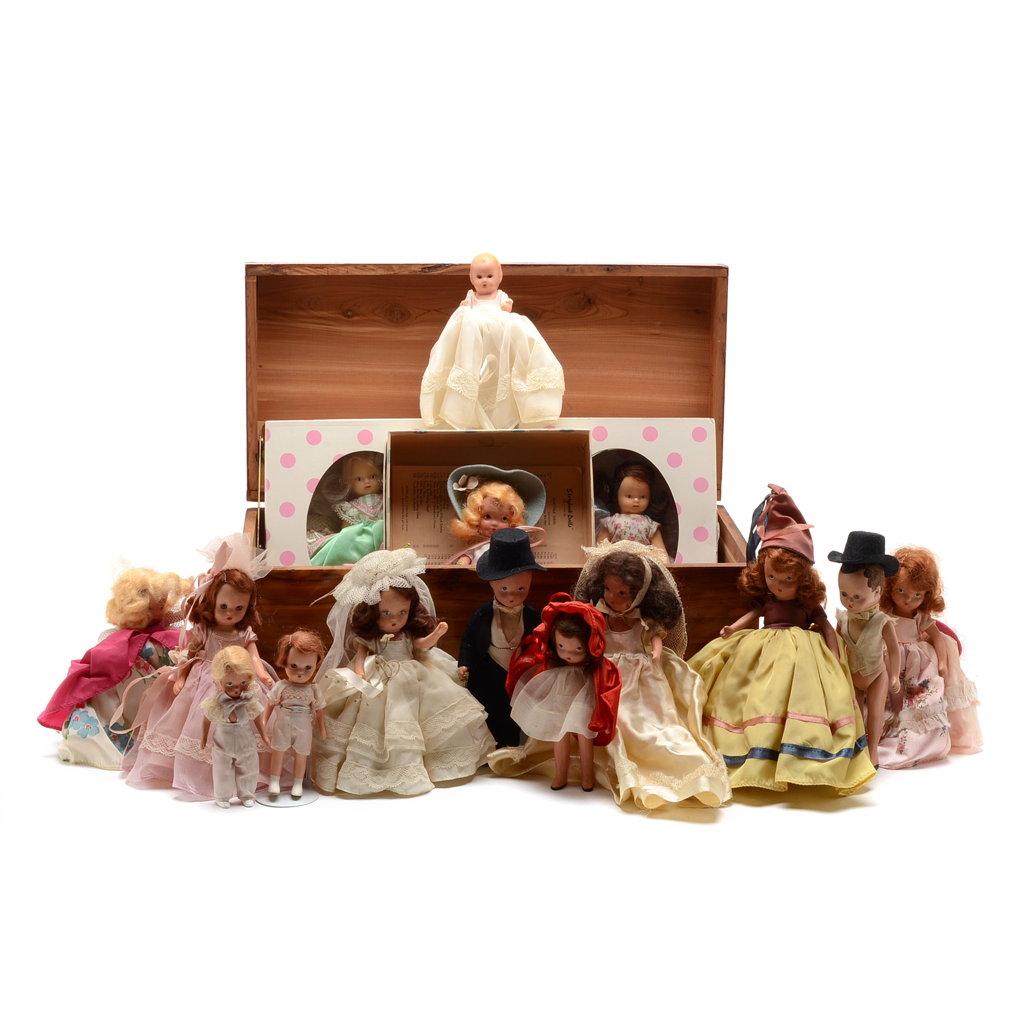 Nancy Ann Wee "Storybook Dolls" Wedding Party