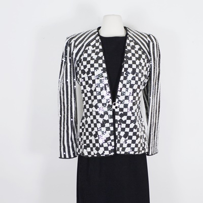 Karen Lawrence Jacket and Nina Leonard Dress