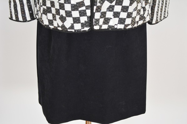 Karen Lawrence Jacket and Nina Leonard Dress