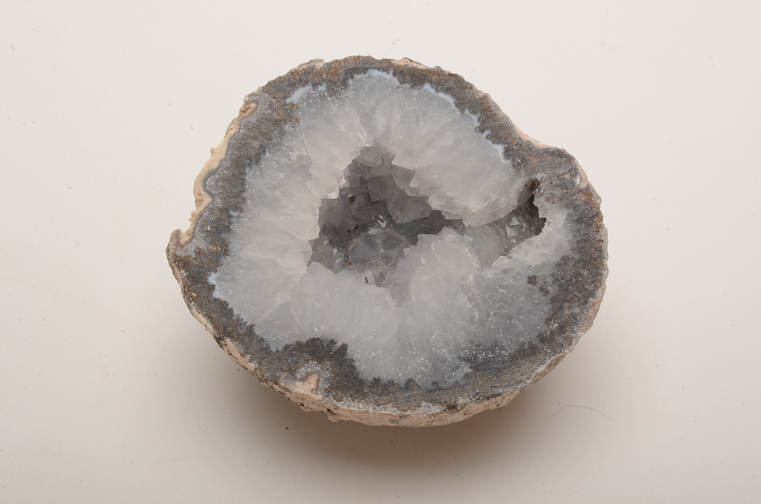 Group of Three Broken Geodes