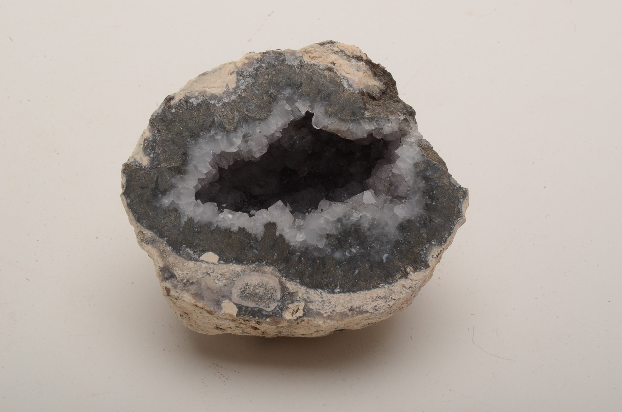 Group of Three Broken Geodes