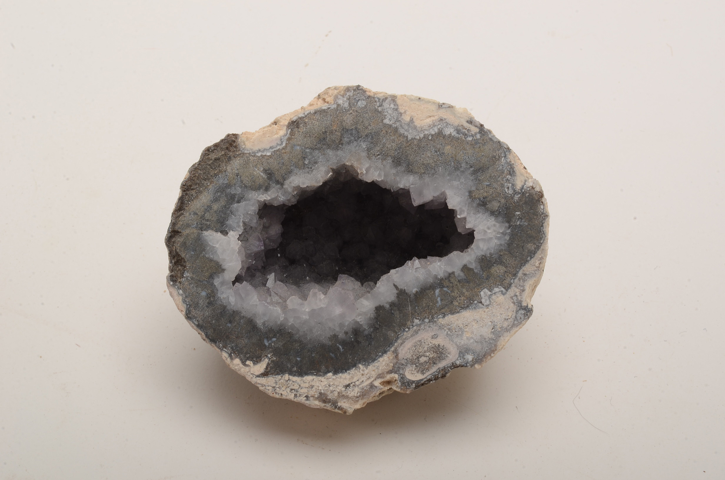 Group of Three Broken Geodes