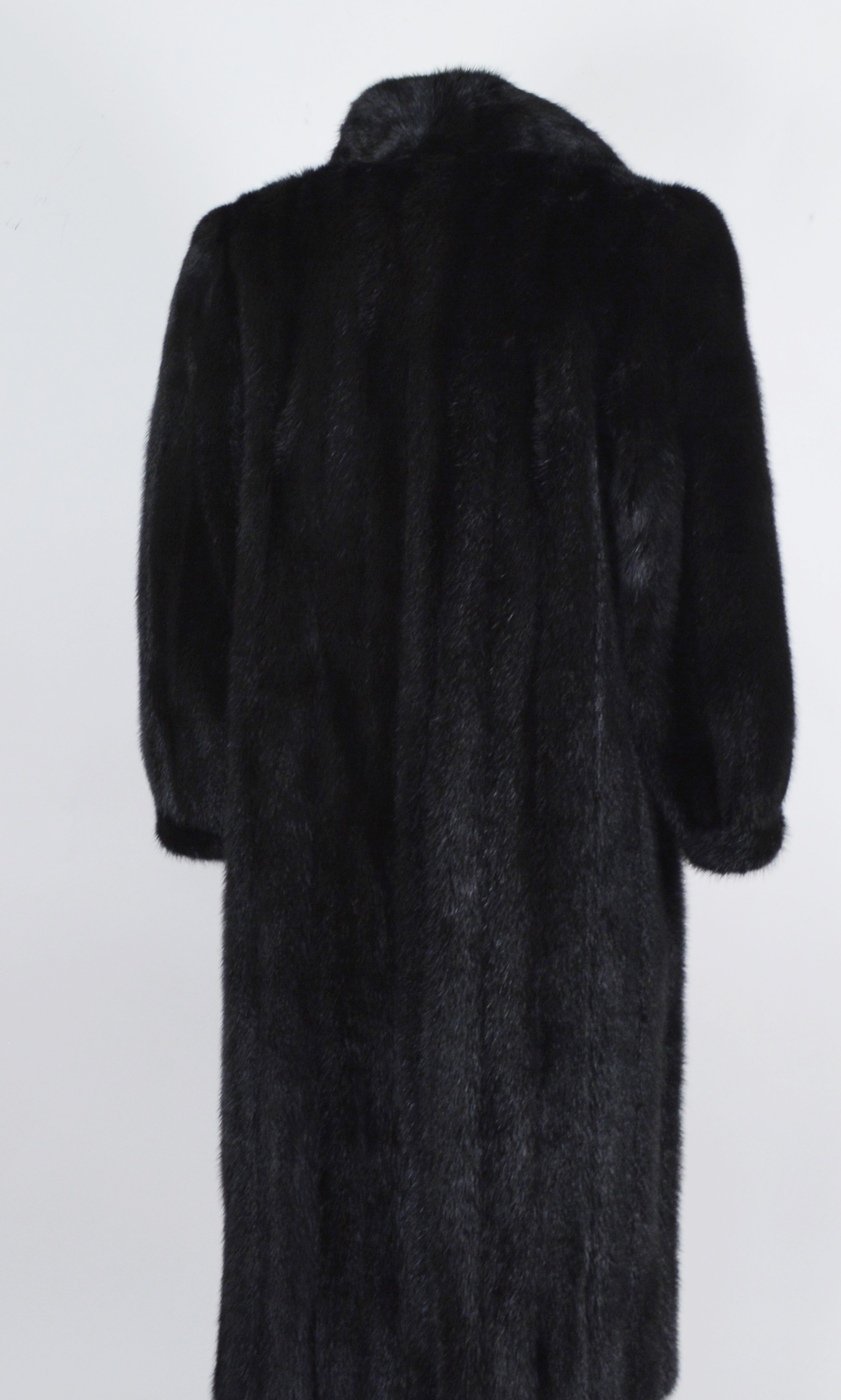 Dark Brown Mink Fur Coat by The Evans Collection
