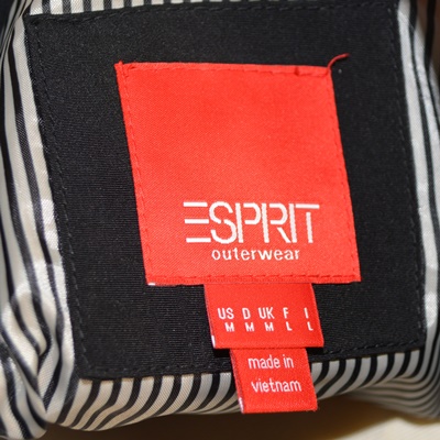 Esprit Black Quilted Women's Jacket