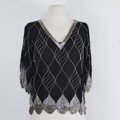 Sweet Lo Seqiuin and Beaded Women's Evening Dress Tops