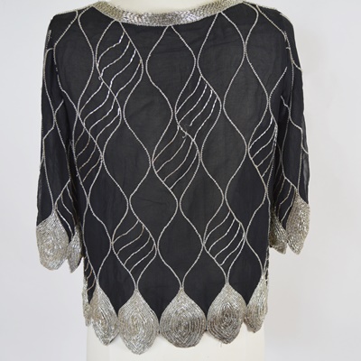 Sweet Lo Seqiuin and Beaded Women's Evening Dress Tops