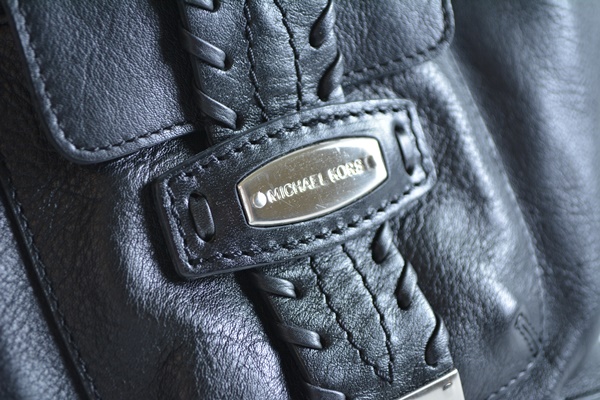 Michael Kors Black Leather Handbag