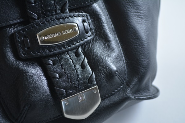 Michael Kors Black Leather Handbag