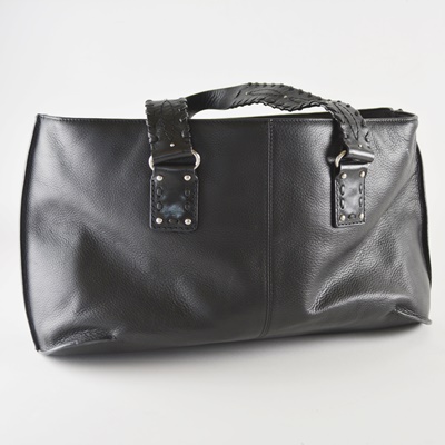 Michael Kors Black Leather Handbag