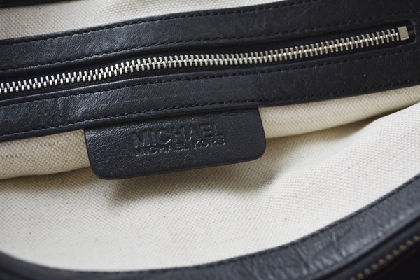 Michael Kors Black Leather Handbag