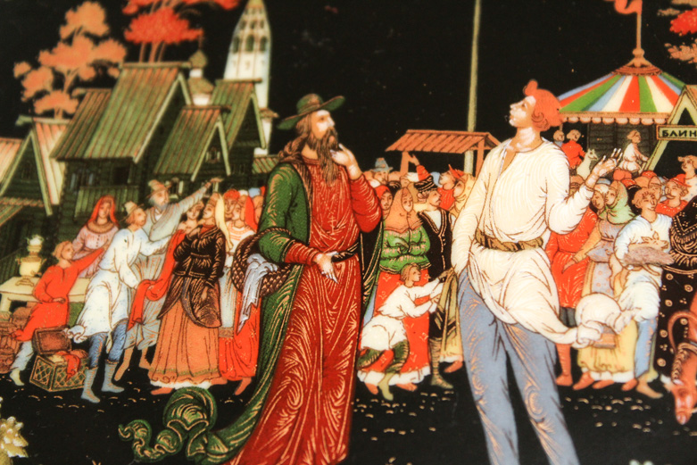 Set of Tianex "Russian Legends" Collector Plates