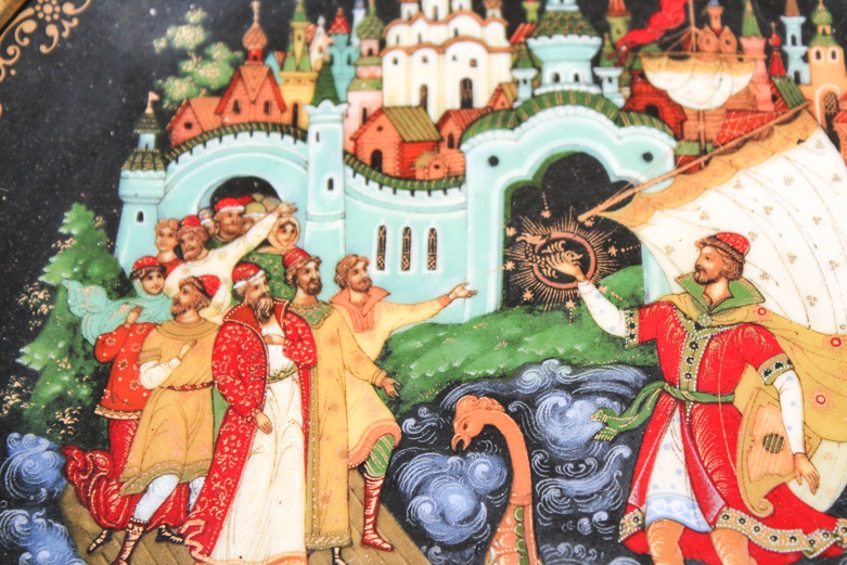 Set of Tianex "Russian Legends" Collector Plates