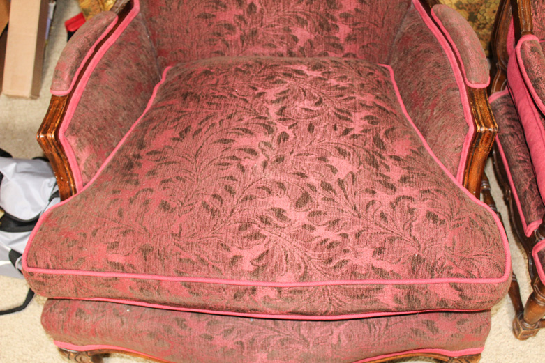 Ballard Designs Upholstered Parlor Chair Set