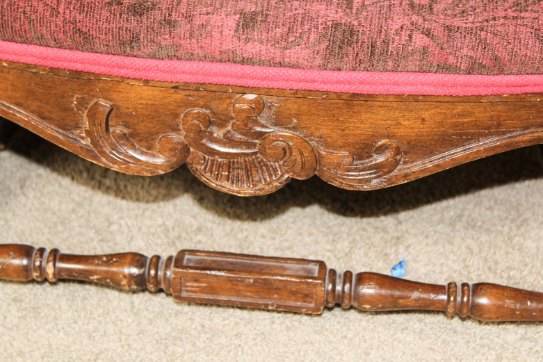 Ballard Designs Upholstered Parlor Chair Set