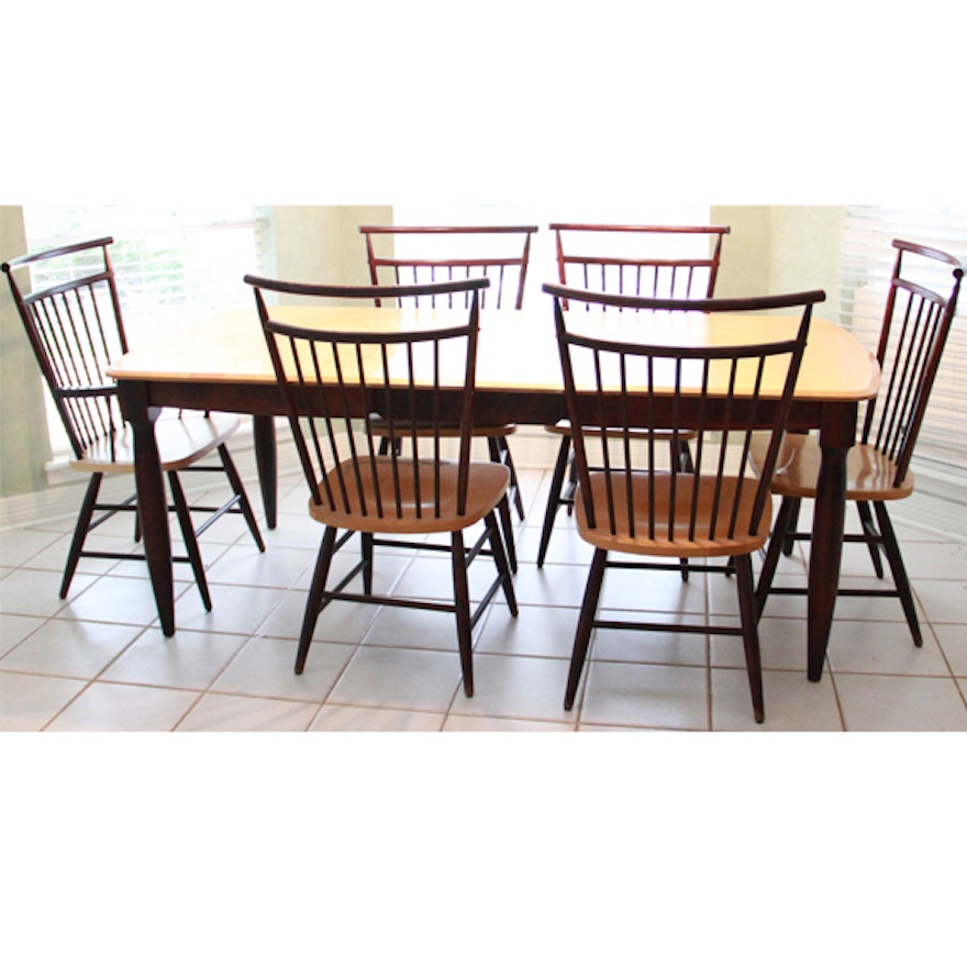 Dining Table With Windsor Style Chairs