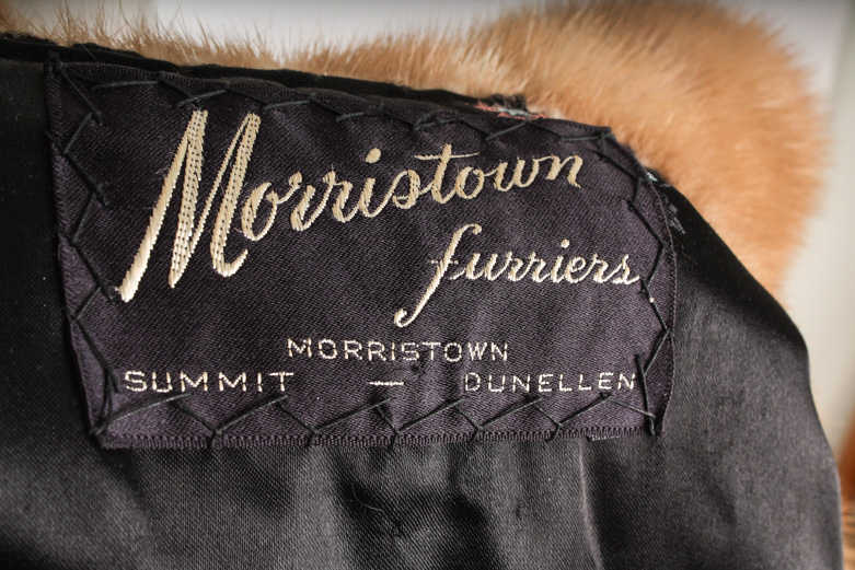 Vintage Morristown Furriers Lamb Fur Coat