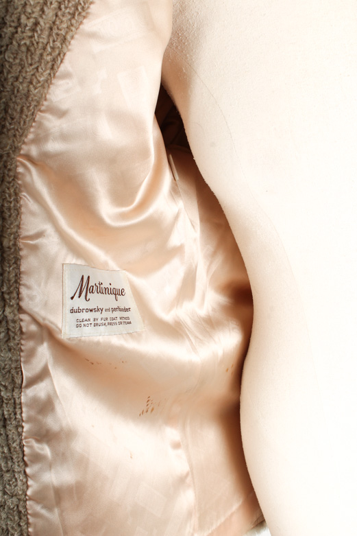 Vintage Martinique Faux Fur Coat