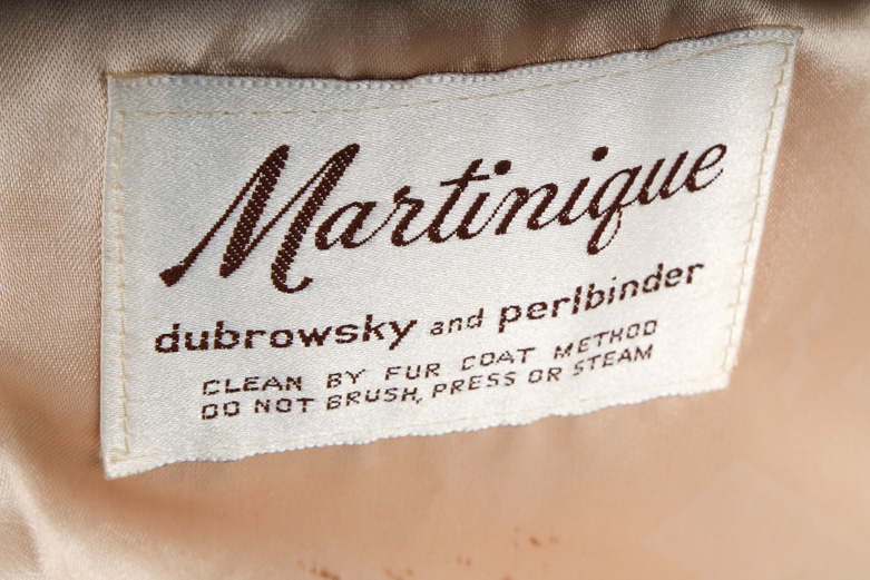 Vintage Martinique Faux Fur Coat