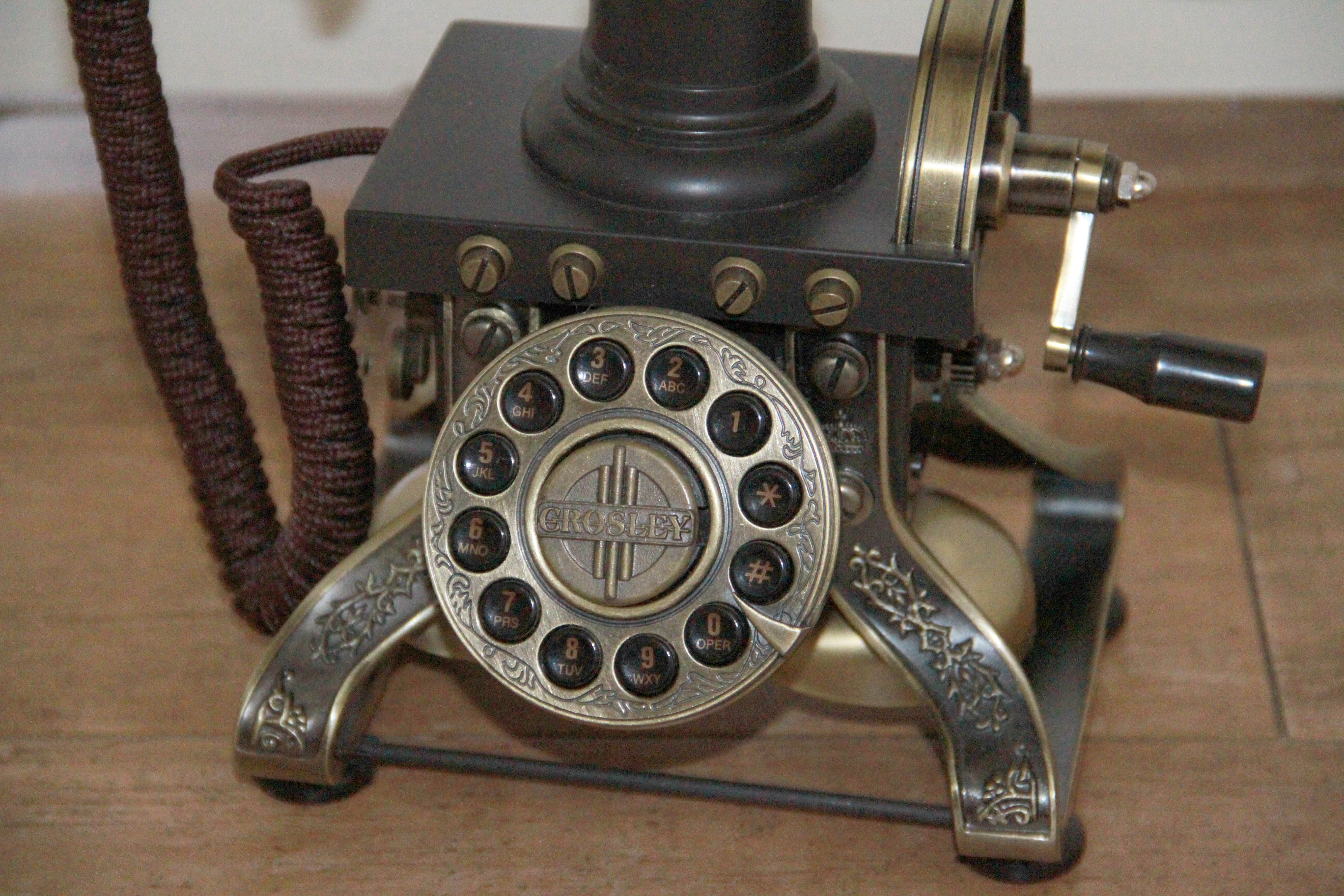 Reproduction Crosley Model 1892 Telephone