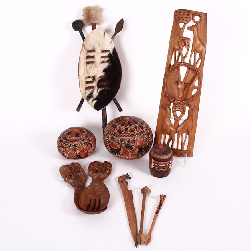 Collection of African Wood Carvings