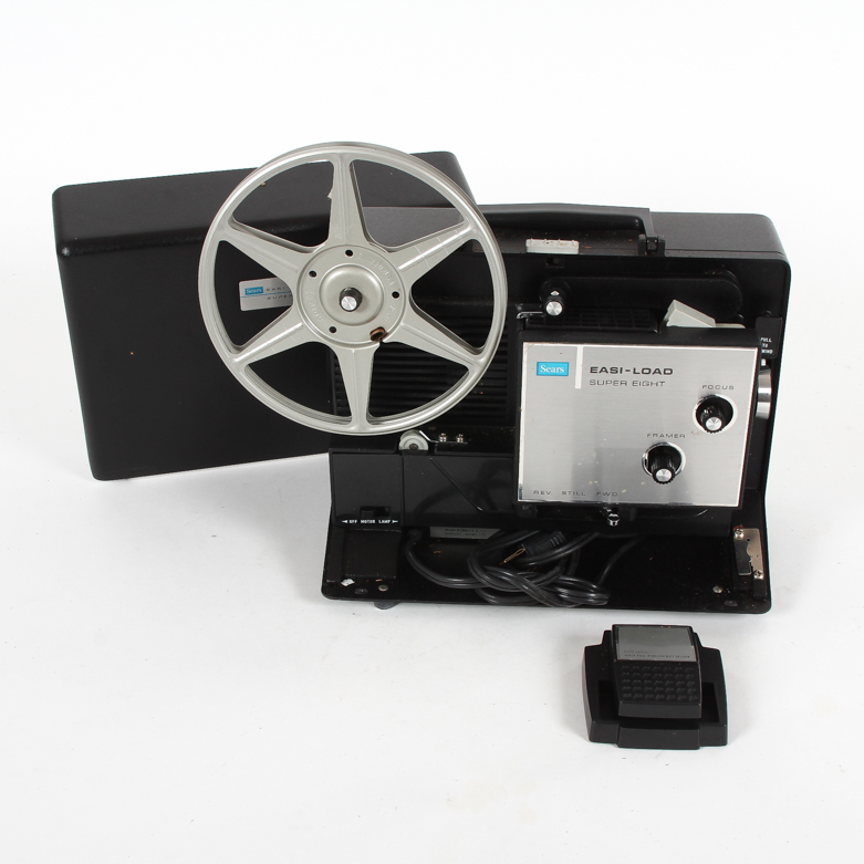 Sears Easi-Load Super Eight Film Projector