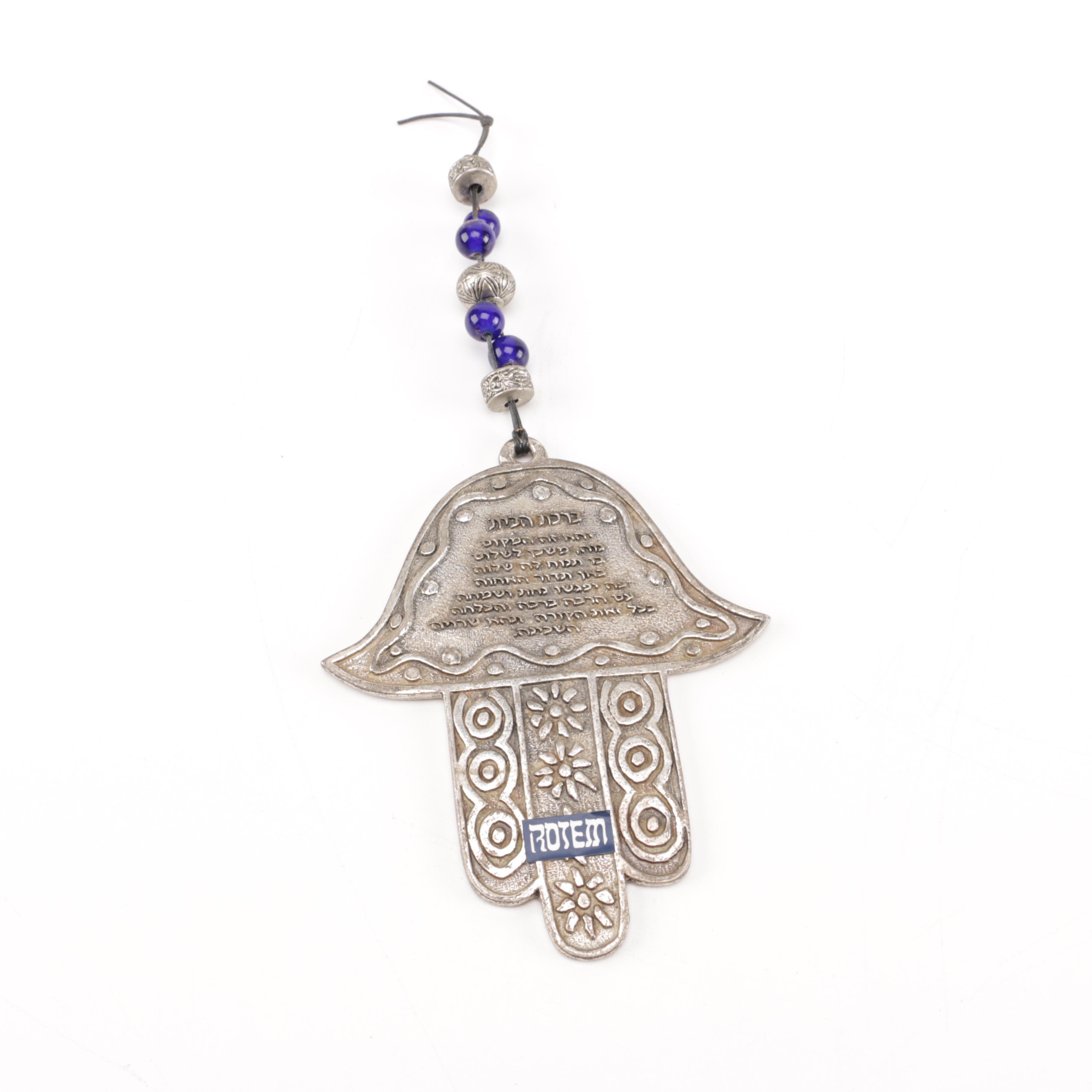 Brass and Metal Hamsa Hands