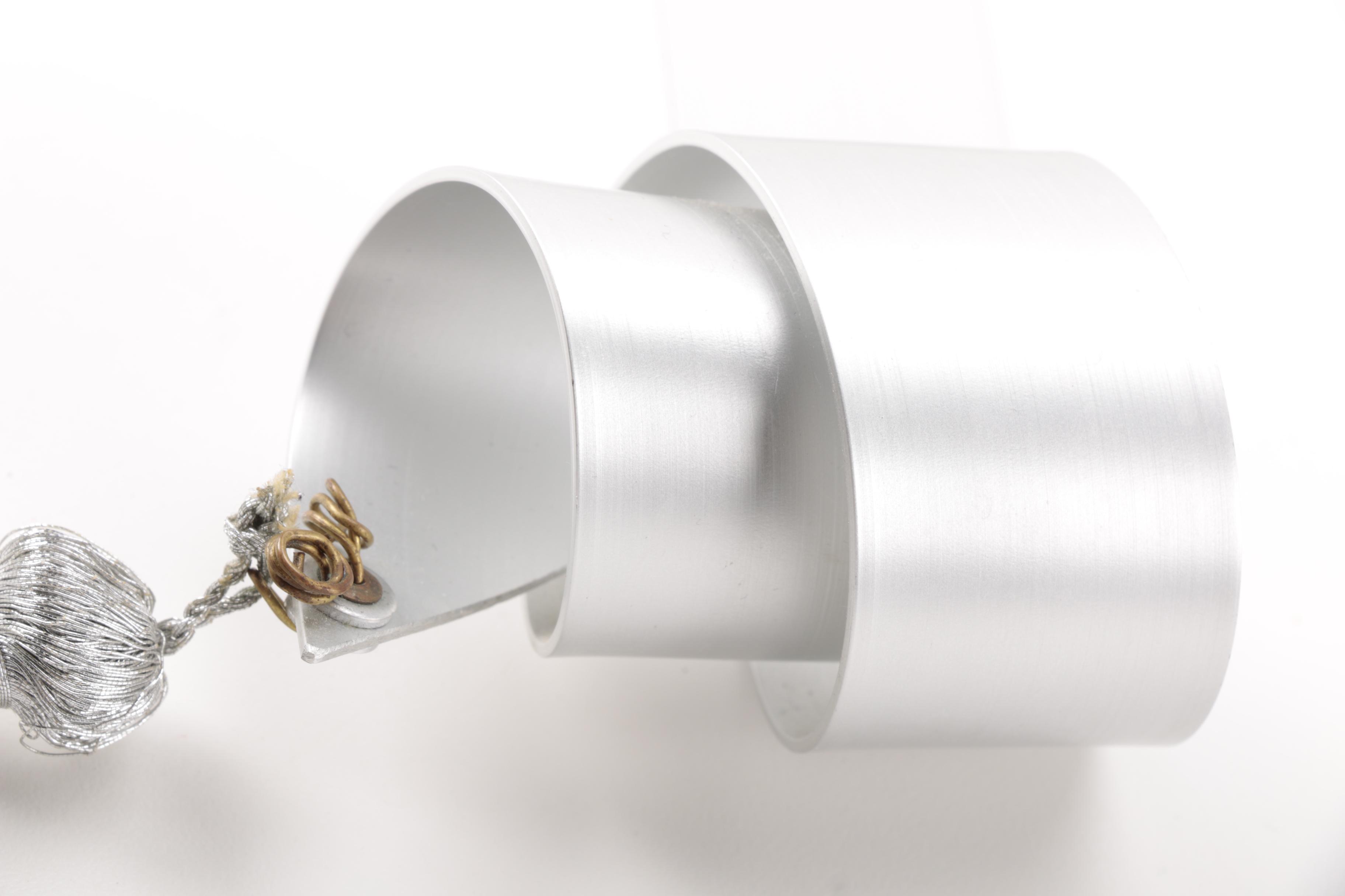 Silver Tone Decorative Wall Mirror